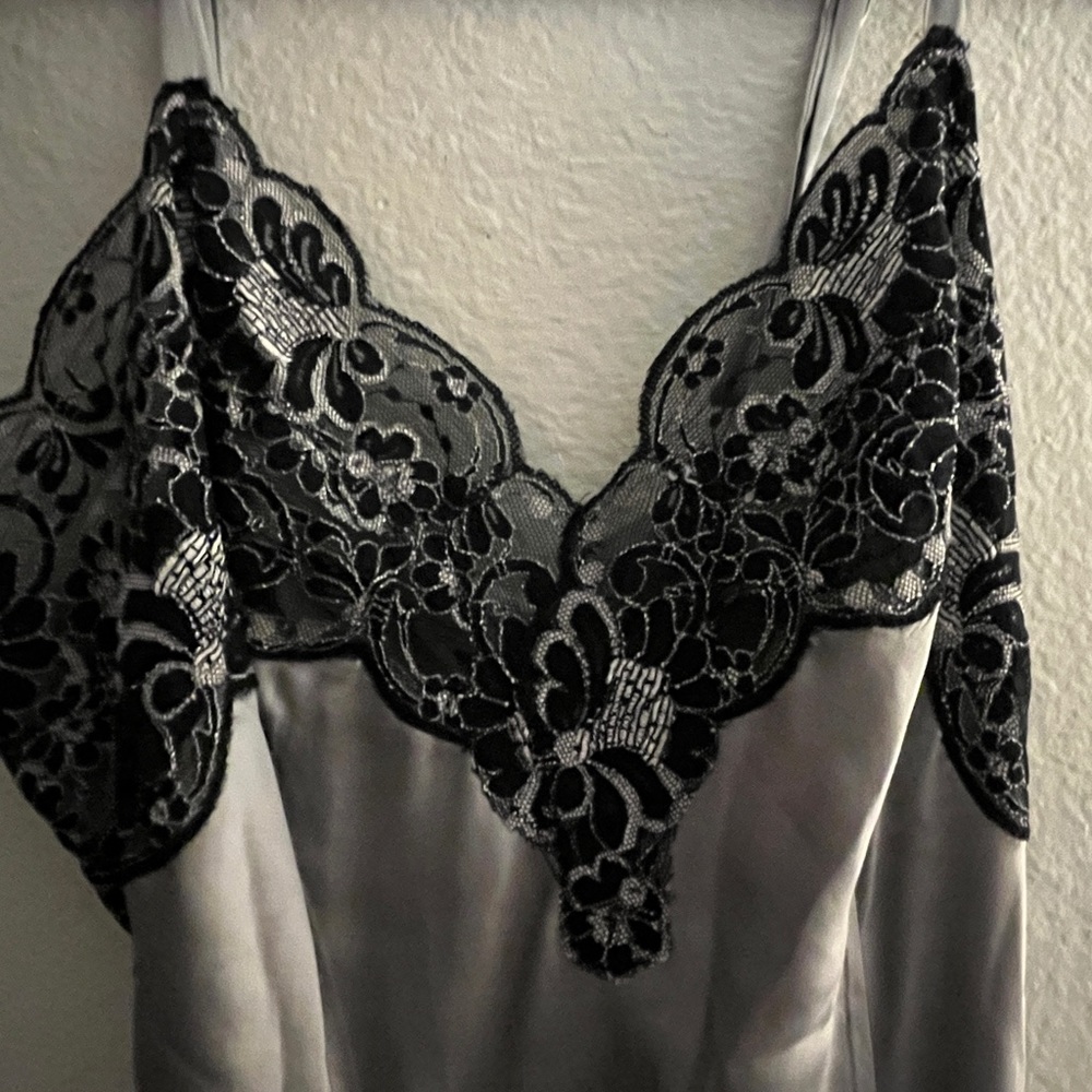 vintage victoria secret slip dress with slit 🪩🦢🪽 - Picture 2 of 4